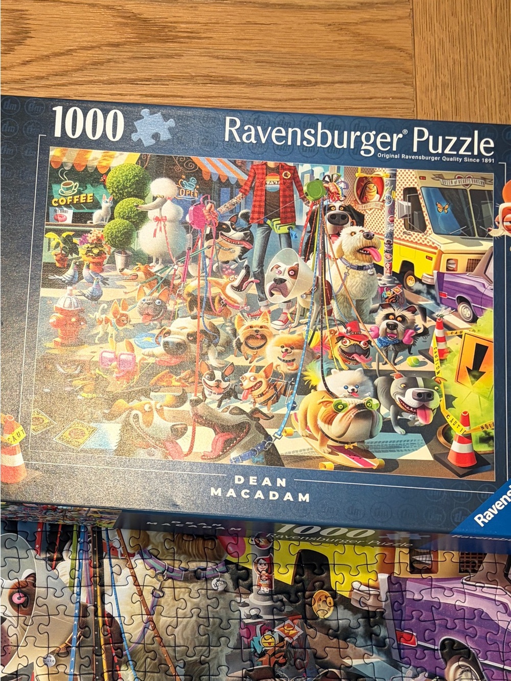 Ravensburger The Dog Walker Dean McAdams 1000-Piece Puzzle